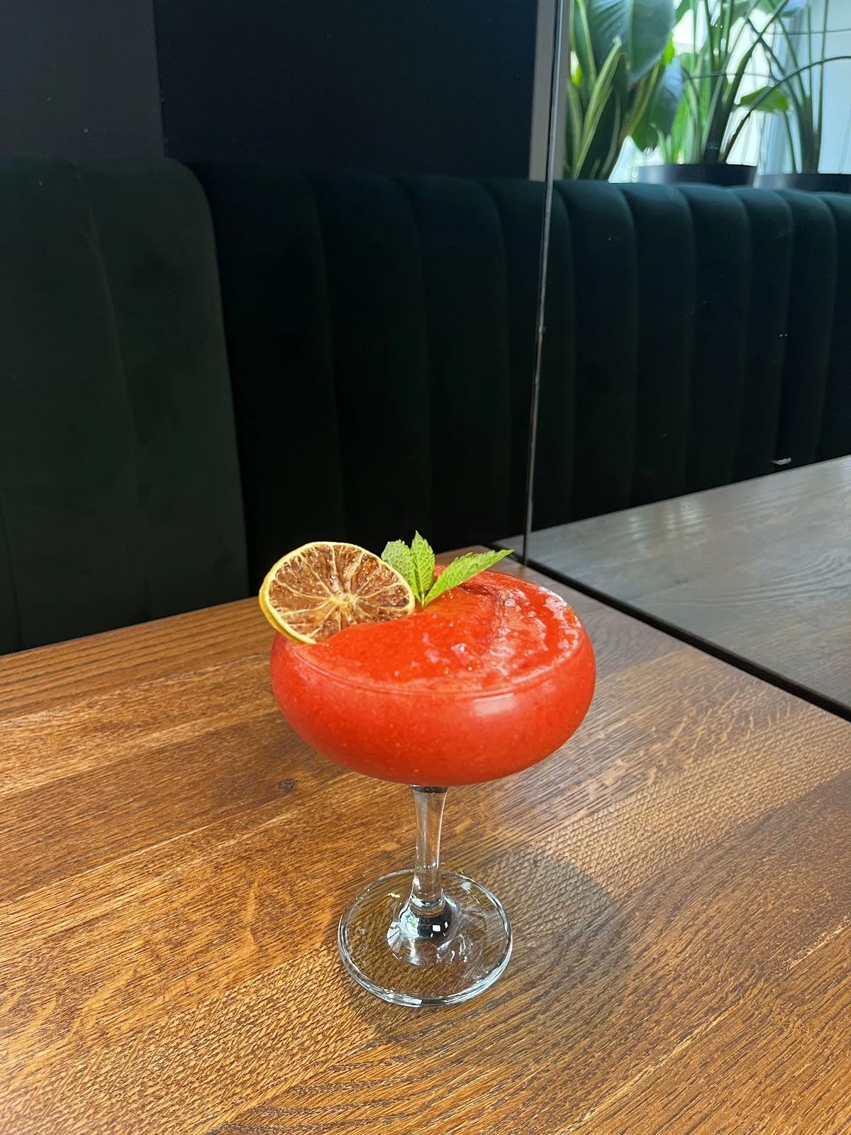 Margarita z mrożonymi truskawkami